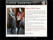 Tablet Screenshot of lottiesweeney.com